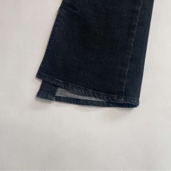 MAISON DE ROEM elastic waist black cropped mini flare jeans - Picture 8 of 8